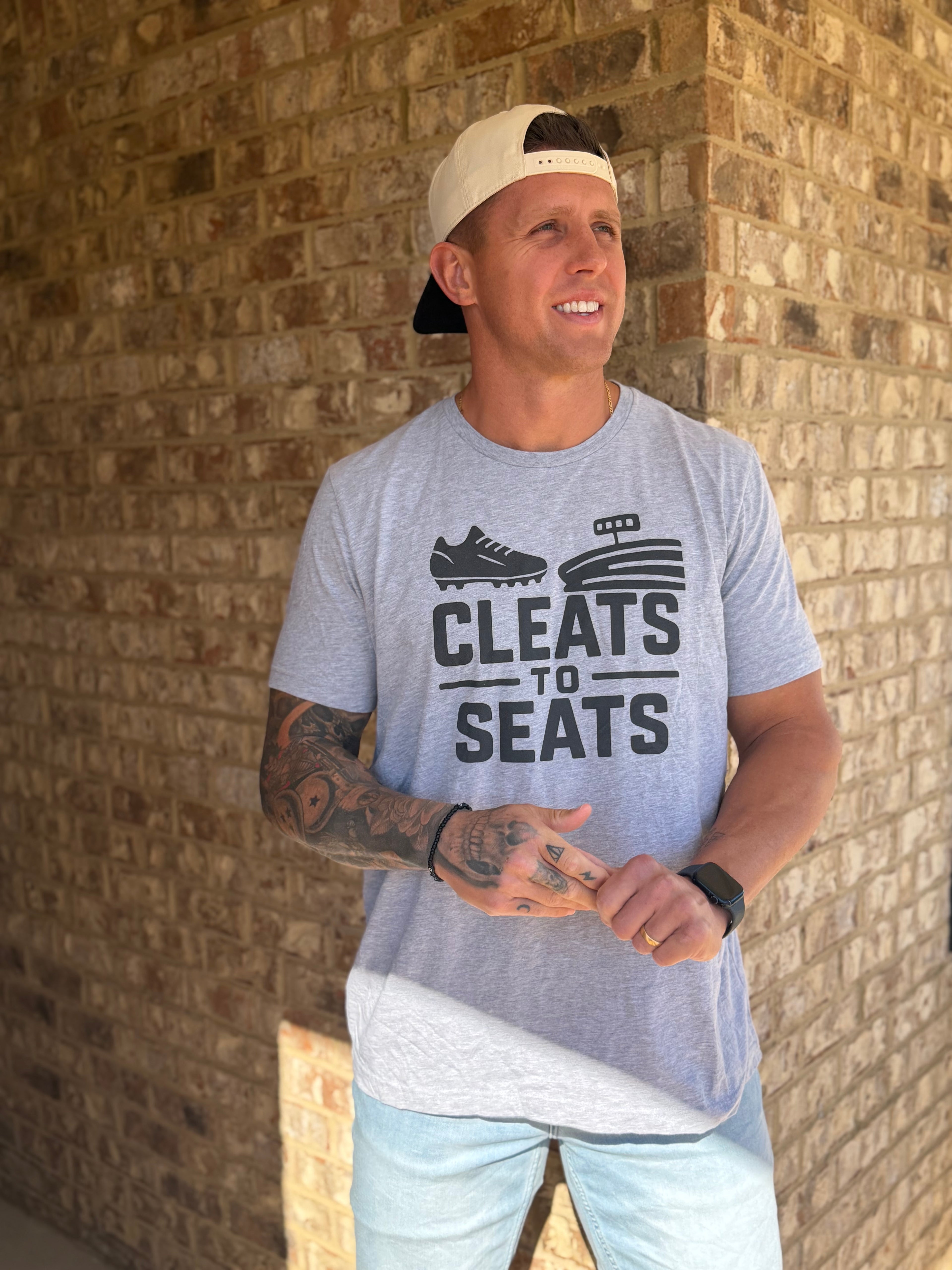Cleats to Seats Logo T‑Shirt — Official Fan Tee